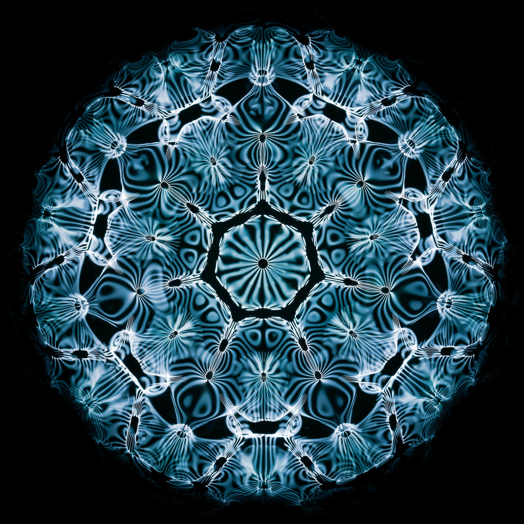29Hz (Note A#) Cymatics photography Fine Art Print by Journey of Curiosity