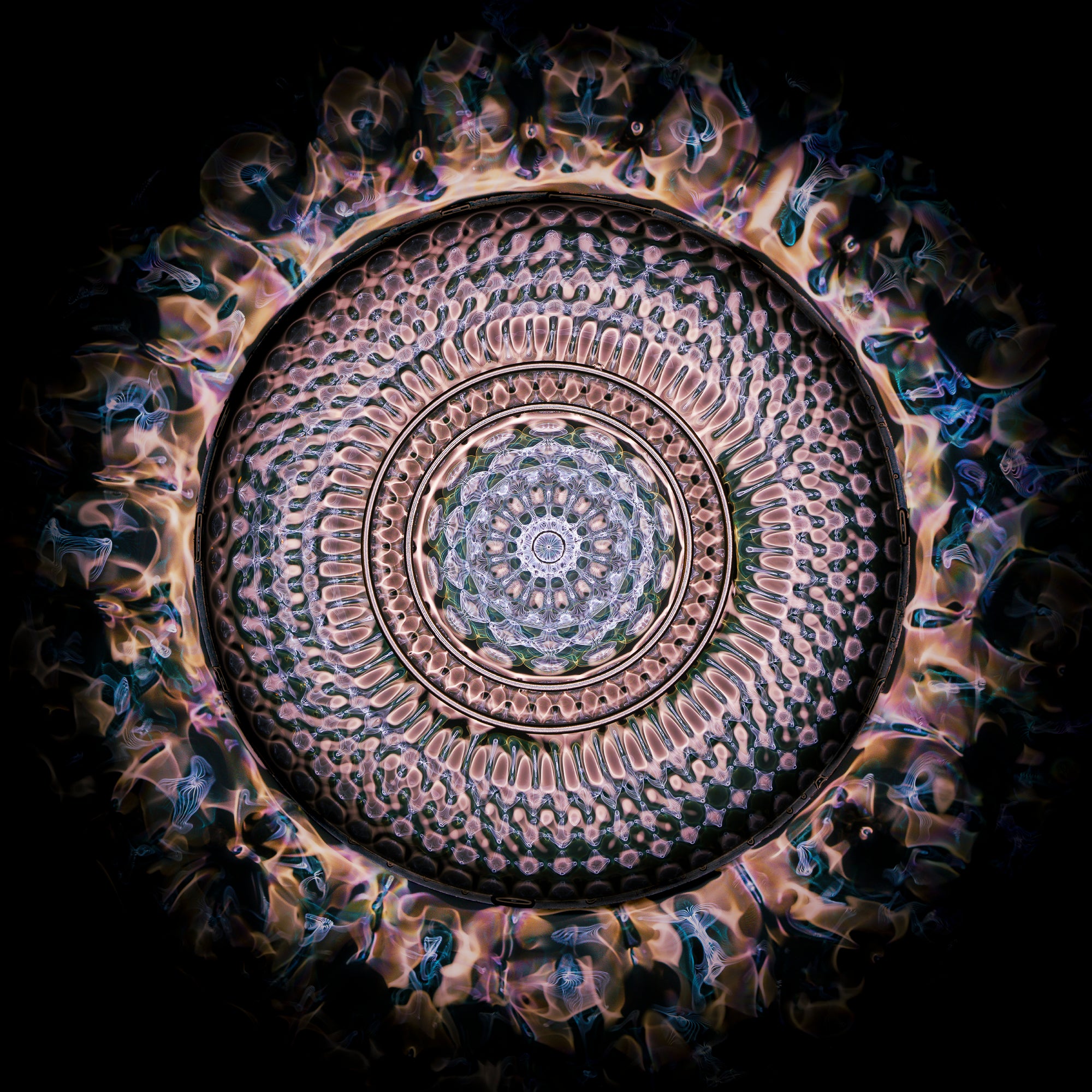 water cymatics photography by jacob lee adlington