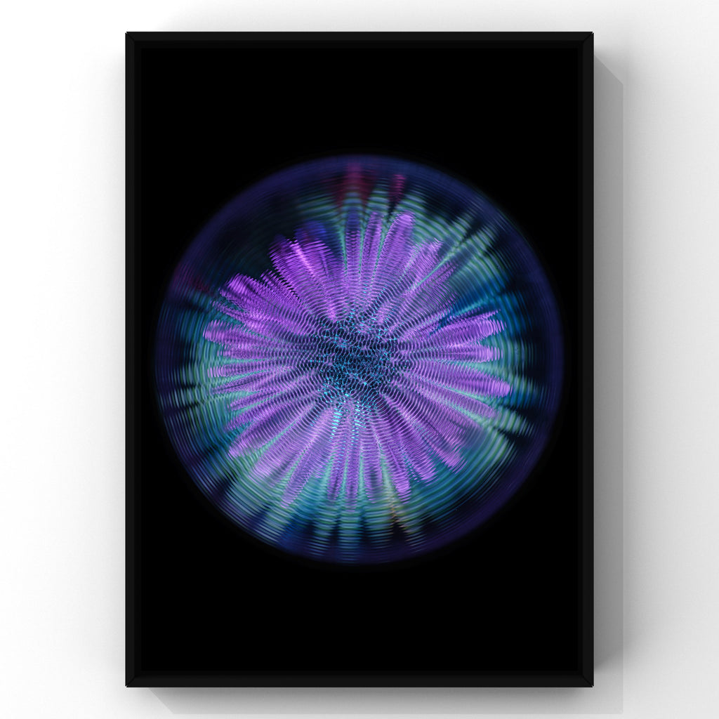 cymatics photo print Faraday Waves - Journey of Curiosity