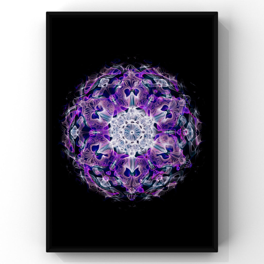 cymatics photo print 26.7Hz (Note A) - Journey of Curiosity