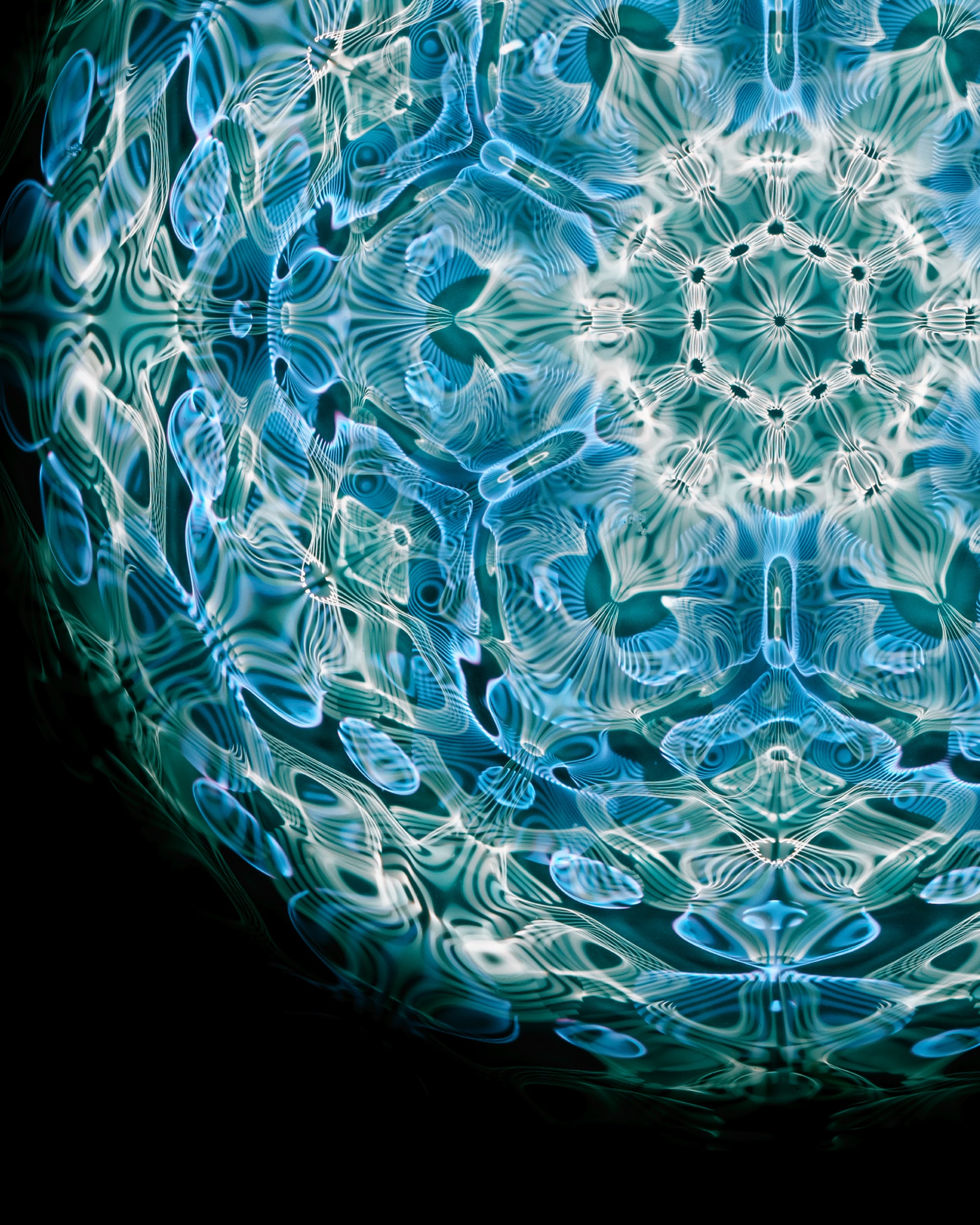 cymatics photo print Echo of Polyhymnia - 29Hz - Journey of Curiosity