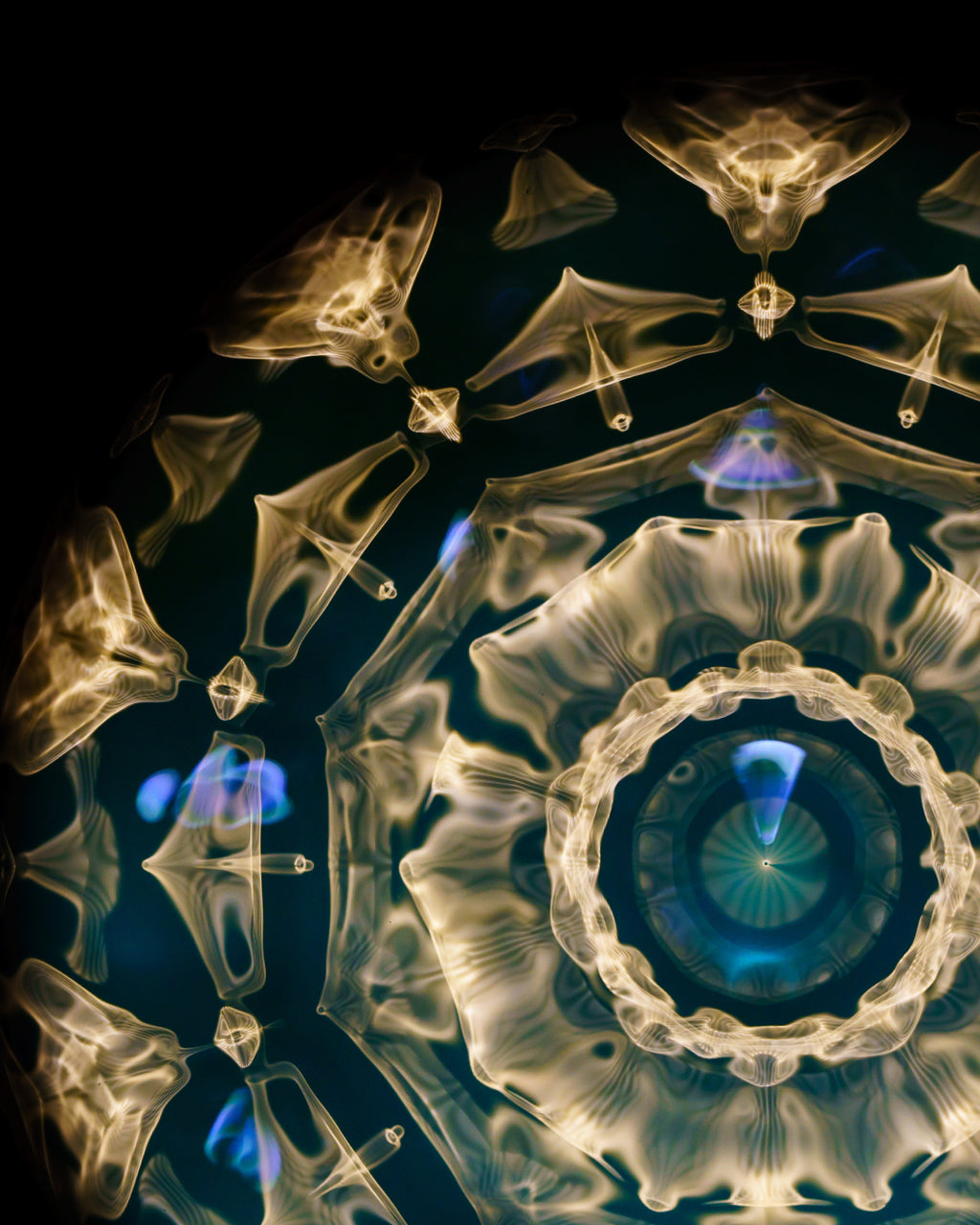 cymatics photo print 18.8Hz (Note D) - Journey of Curiosity