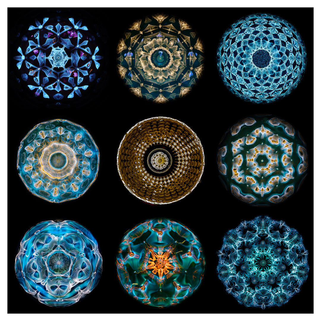 cymatics photo print Poster Print - Cymatics Photography Collection - Journey of Curiosity