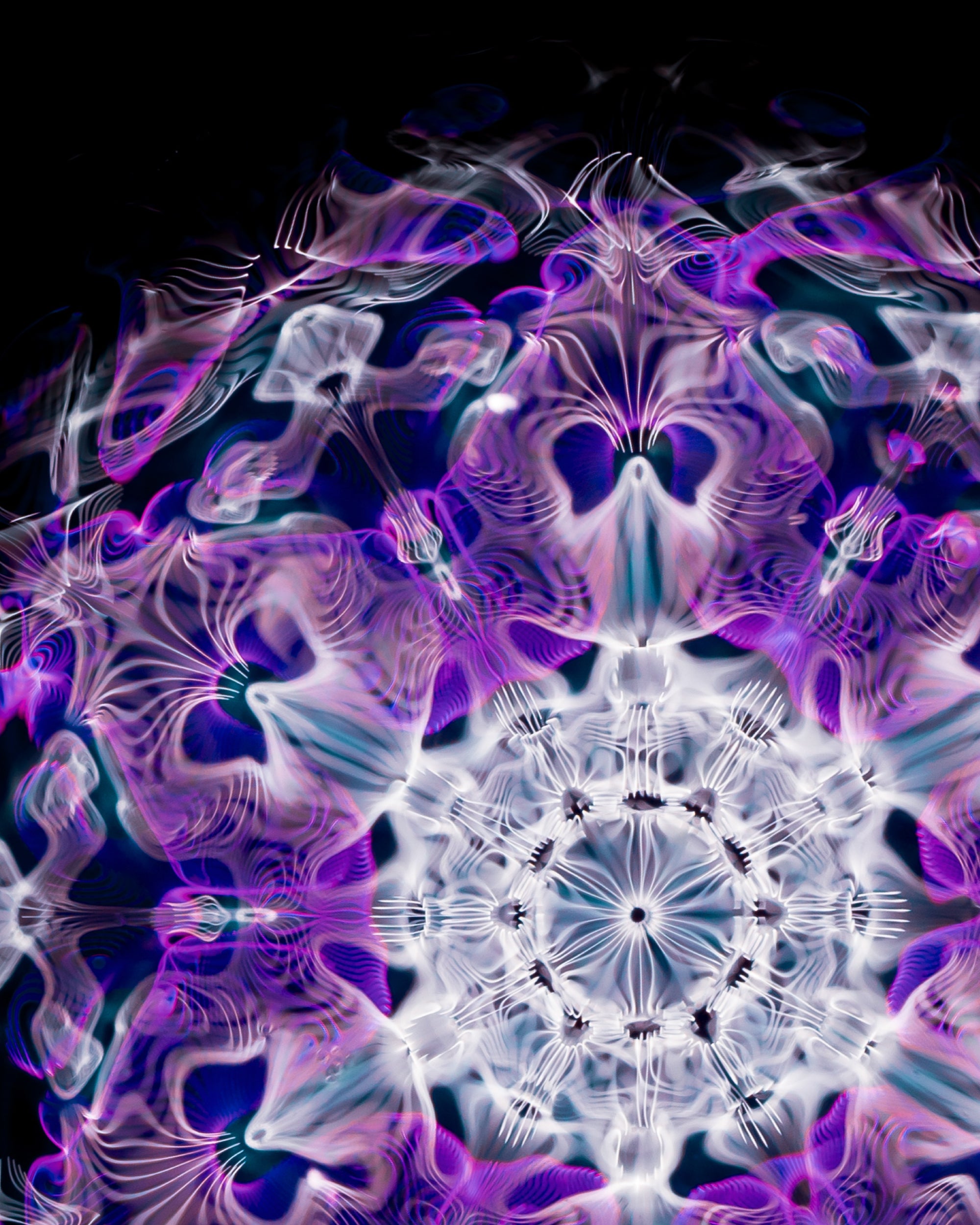 cymatics photo print 26.7Hz (Note A) - Journey of Curiosity