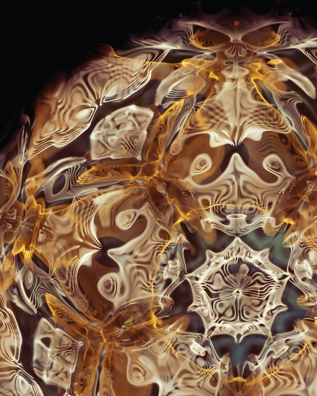 cymatics photo print 27.5Hz (Note A) - Journey of Curiosity