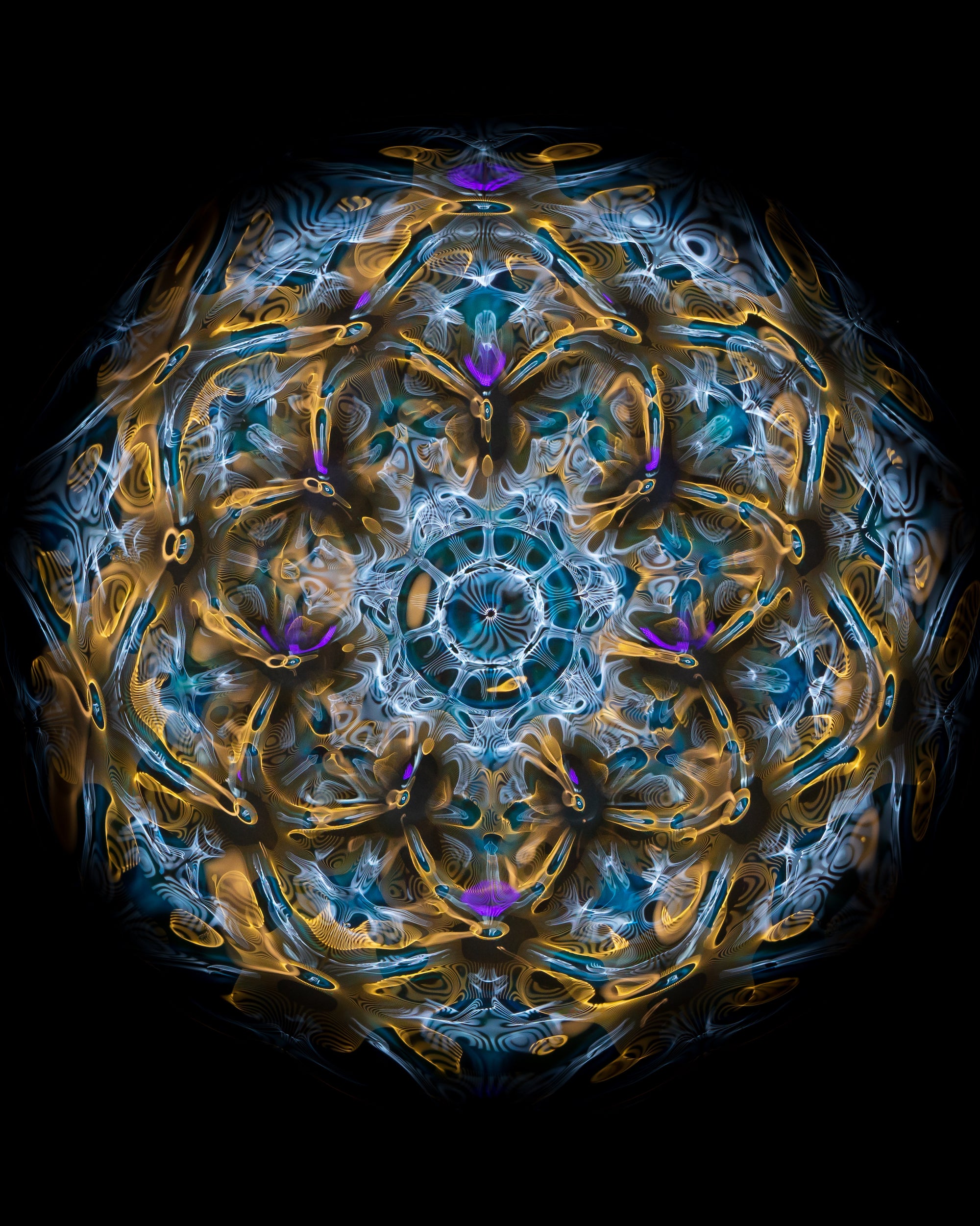 cymatics photo print 34Hz (Note C#) - Journey of Curiosity