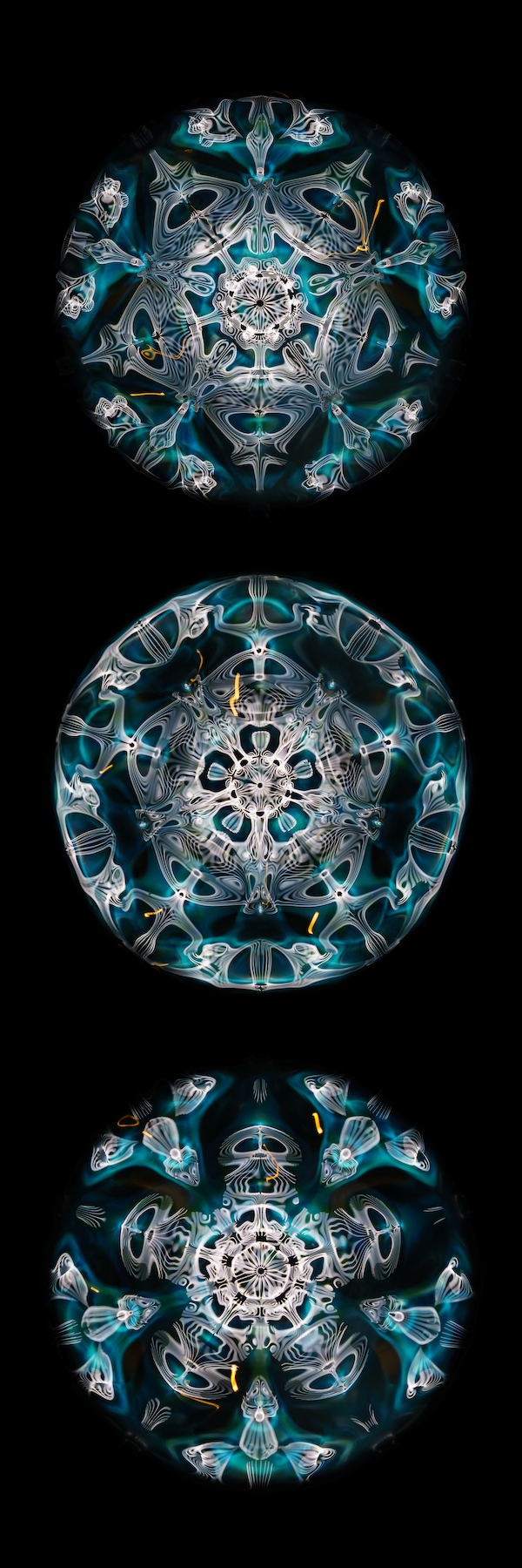 cymatics photo print Pentamerism - Journey of Curiosity