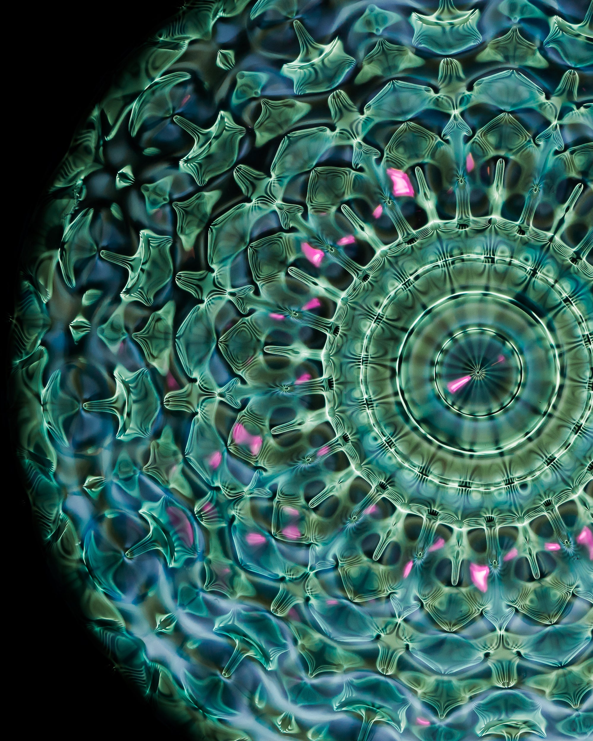 cymatics photo print 52Hz (Note G#) - Journey of Curiosity
