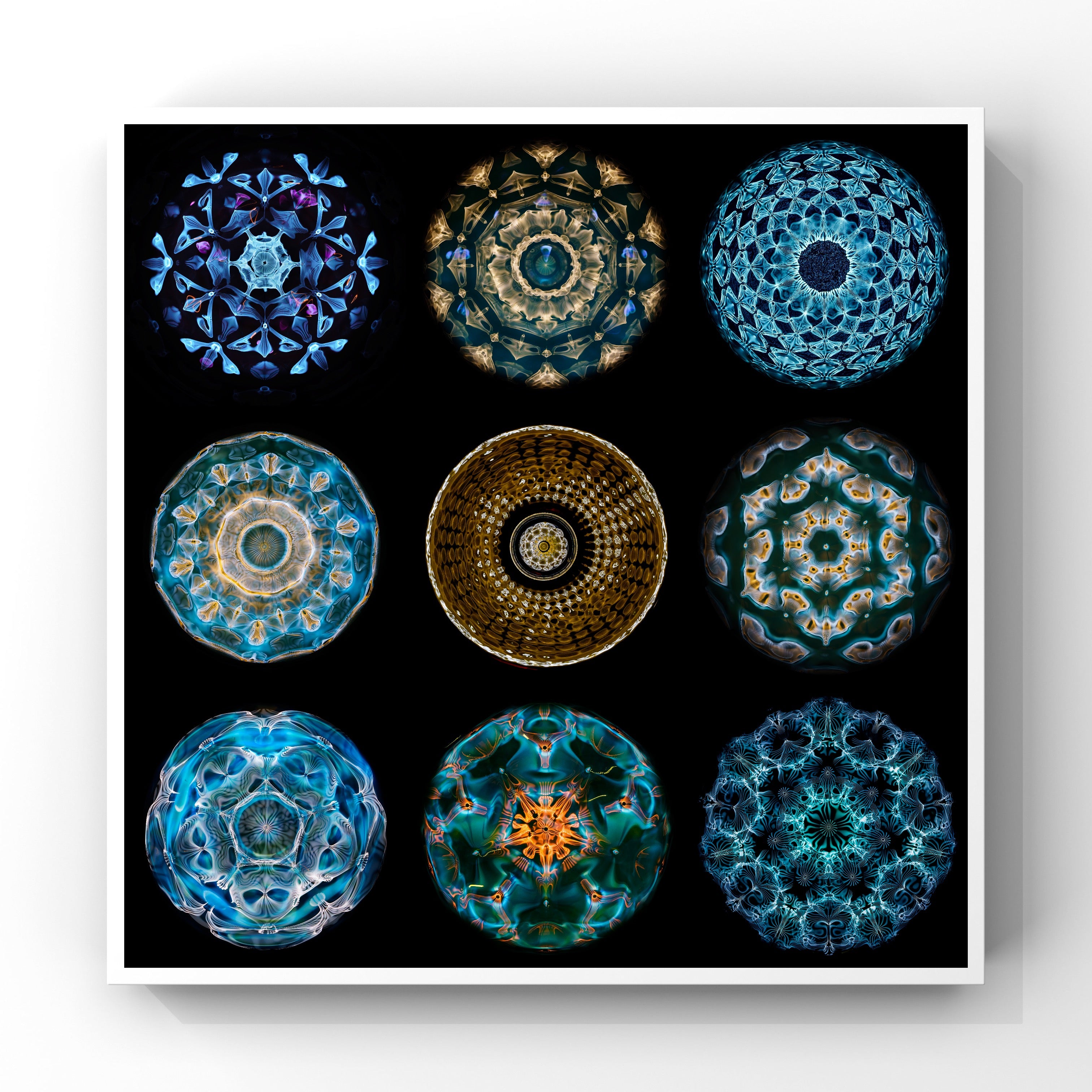 cymatics photo print Poster Print - Cymatics Photography Collection - Journey of Curiosity