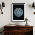 cymatics photo print 32.7Hz (Note C) - Journey of Curiosity