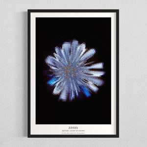cymatics photo print 220Hz - Journey of Curiosity