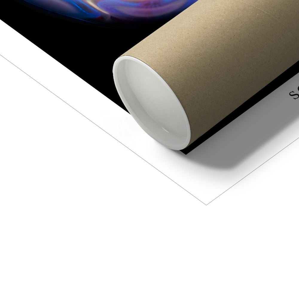 cymatics photo print Sound Flower - Journey of Curiosity