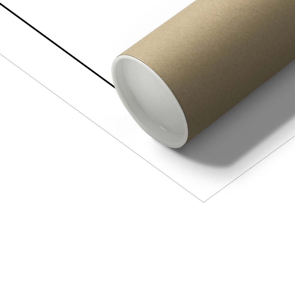 cymatics photo print 41Hz (Note E) - White - Journey of Curiosity