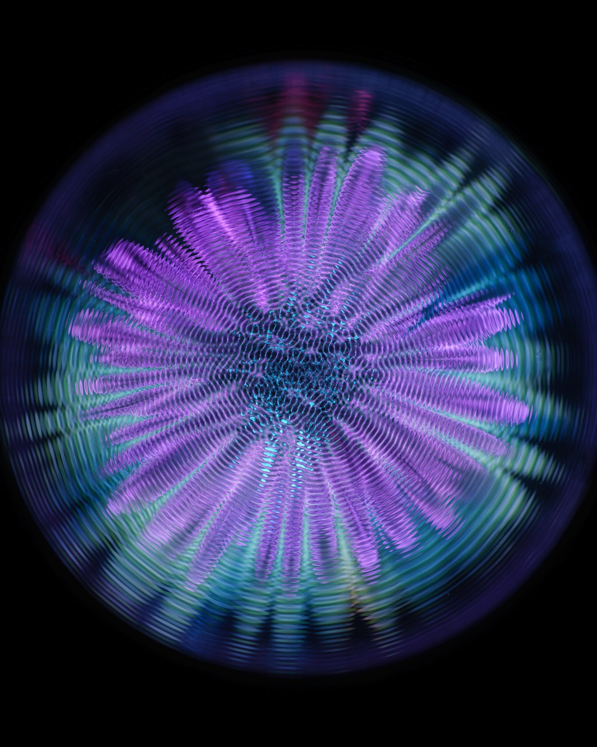 cymatics photo print Faraday Waves - Journey of Curiosity