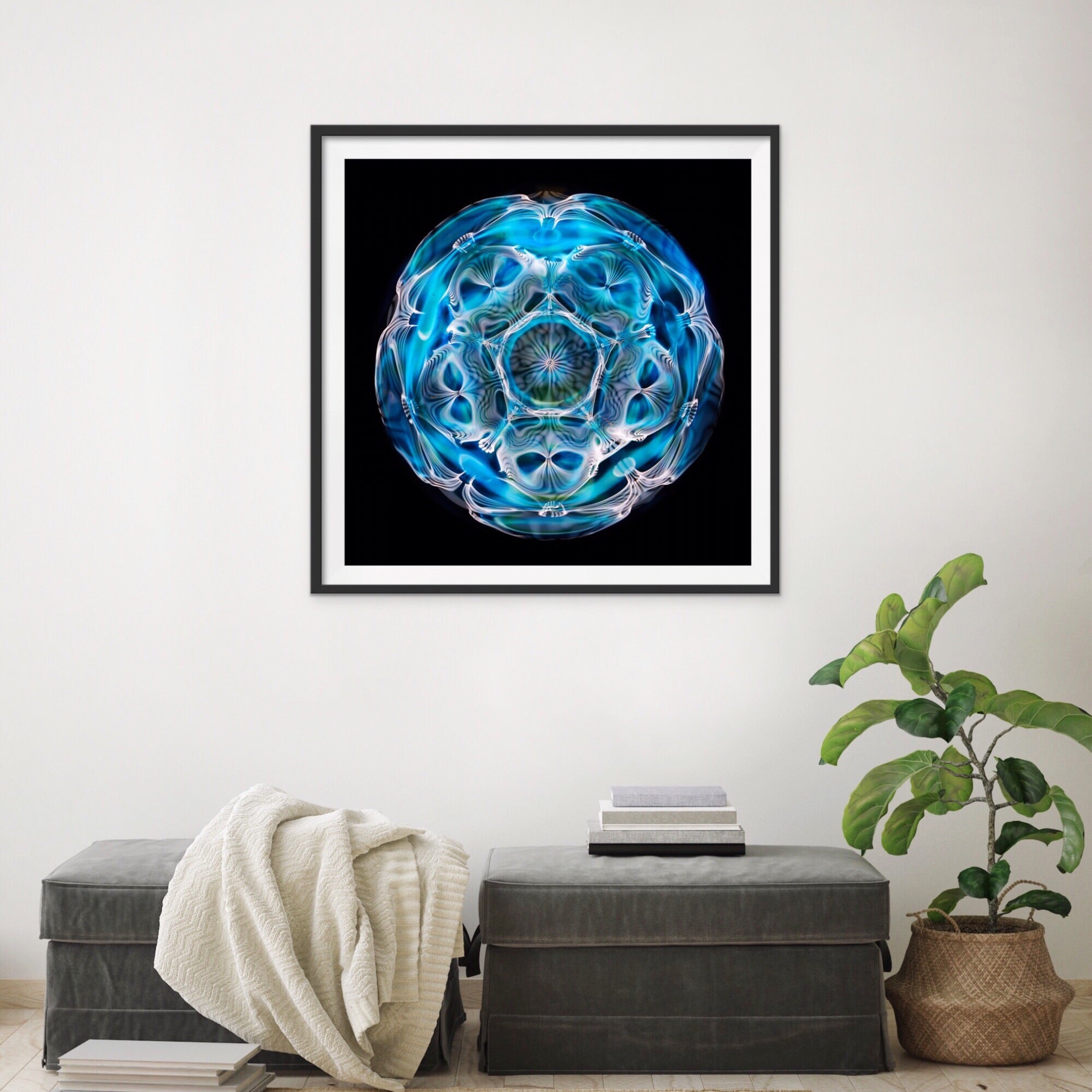 cymatics visible sound photography art print by Jacob Lee Adlington, journey of curiosity